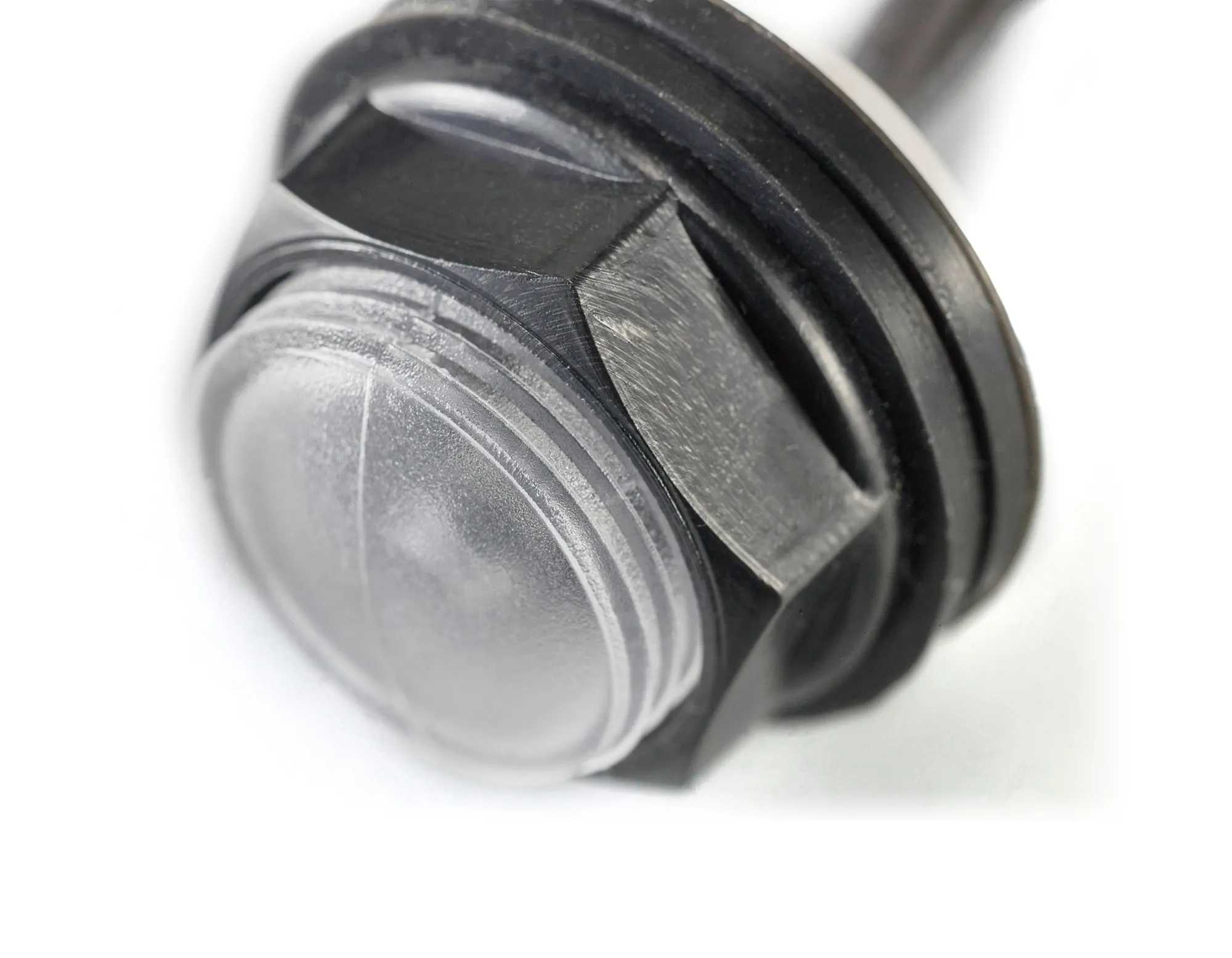 Espial Remote Fixing 20mm Photocell IP65 Black, Frosted White D0061  Deco Espial